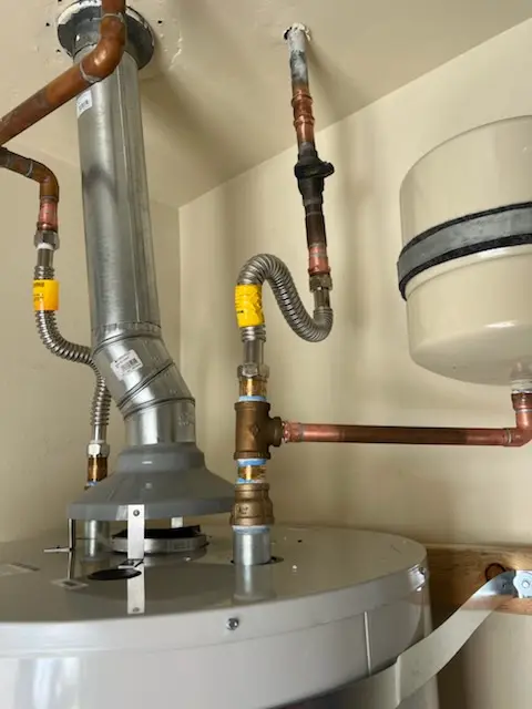 Water heater installation and plumbing repair in Harmony